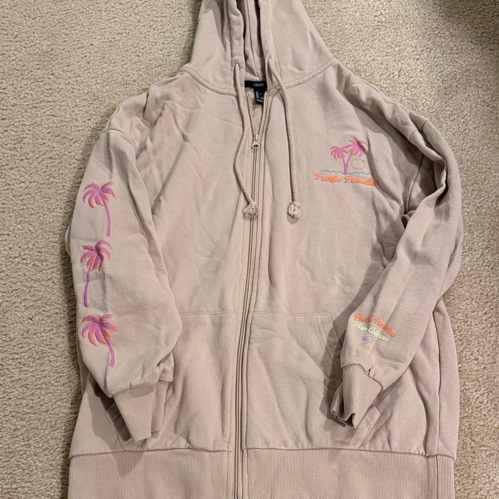 Forever 21 Tan Hoodie